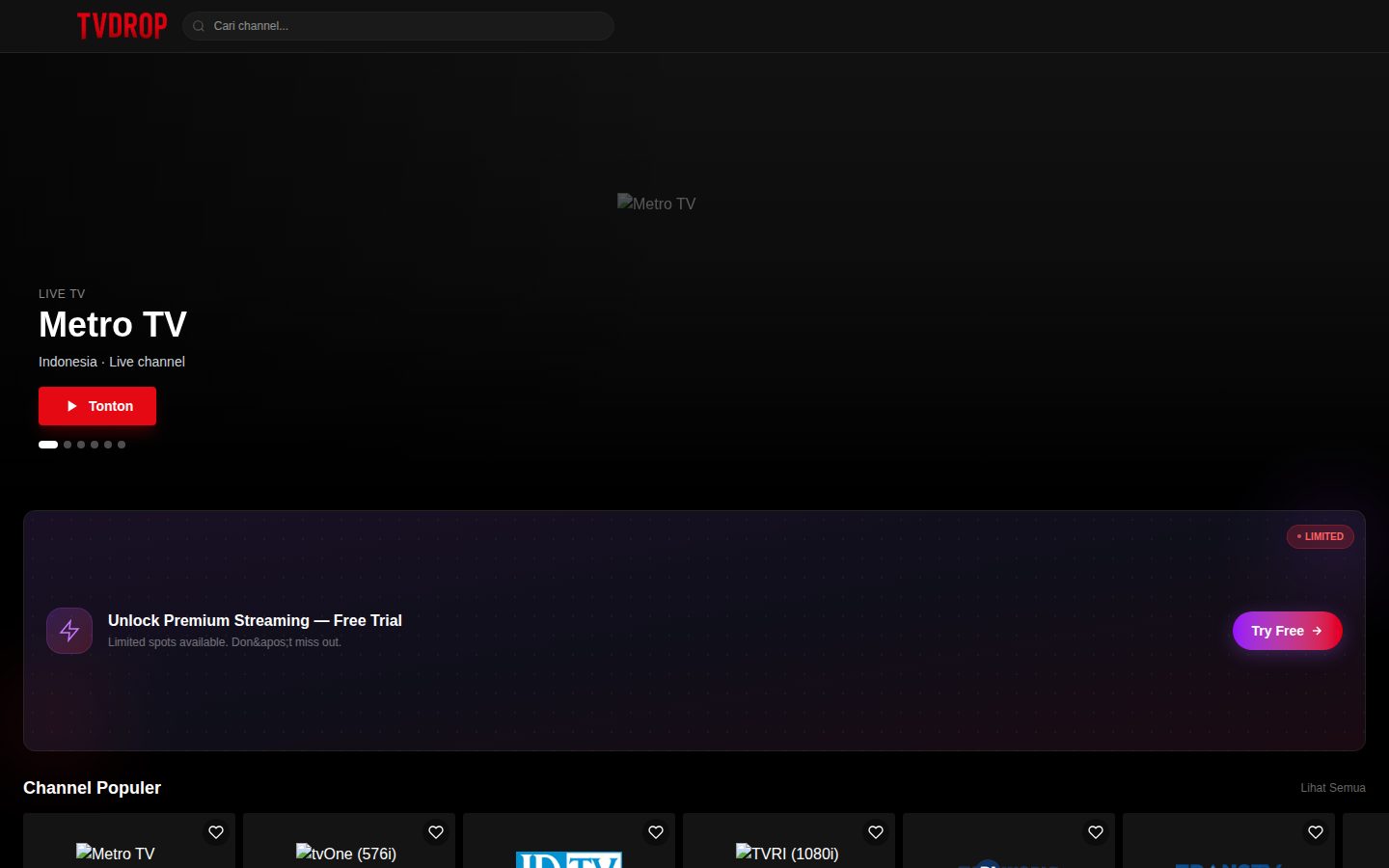 TVDROP screenshot